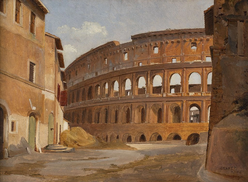 Veduta del Colosseo, 1814 circa - Jenisch Museum, Vevey